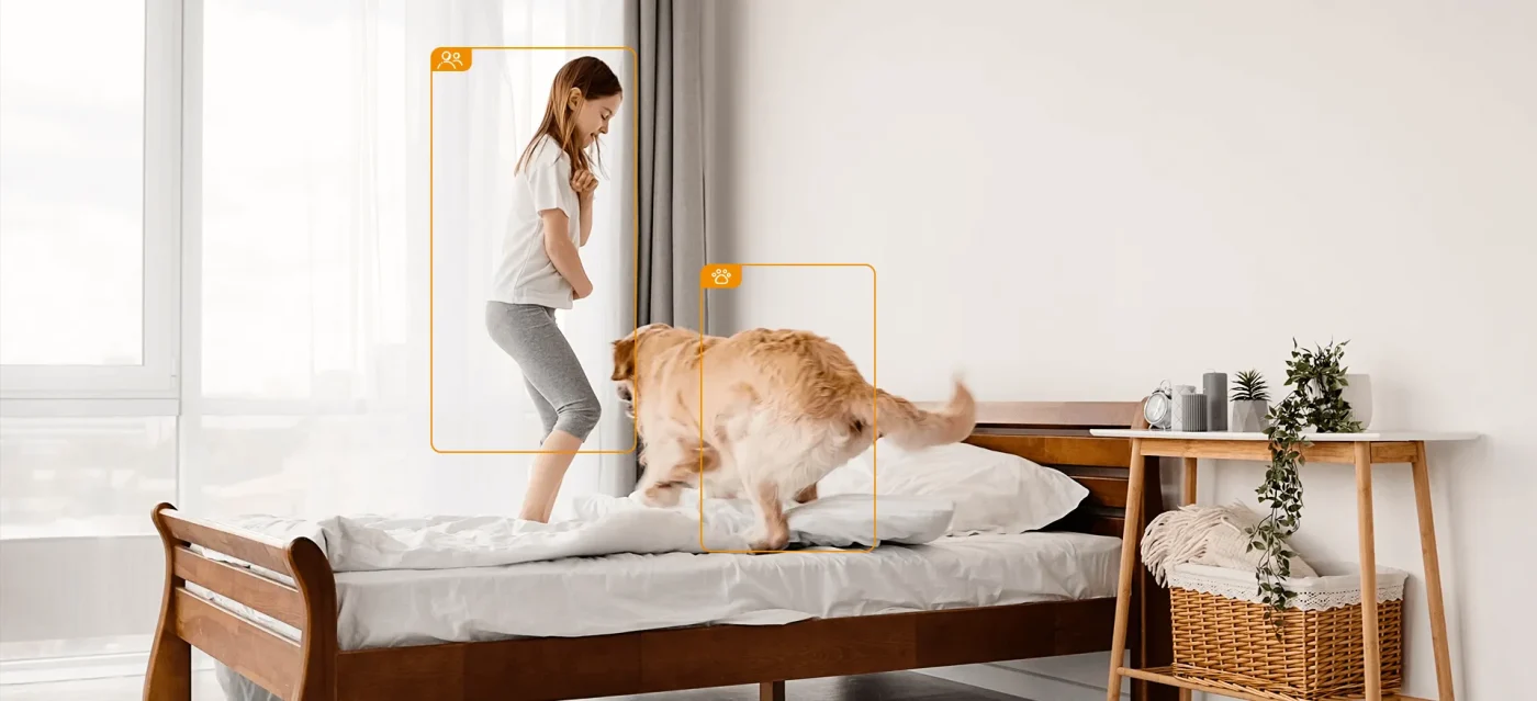 Camera imou rex 3d 3mp decor ngôi nhà nhà như bầu trời sao 15 Phát hiện chính xác con người và vật nuôi